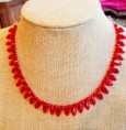 Fire Red Princess Necklace